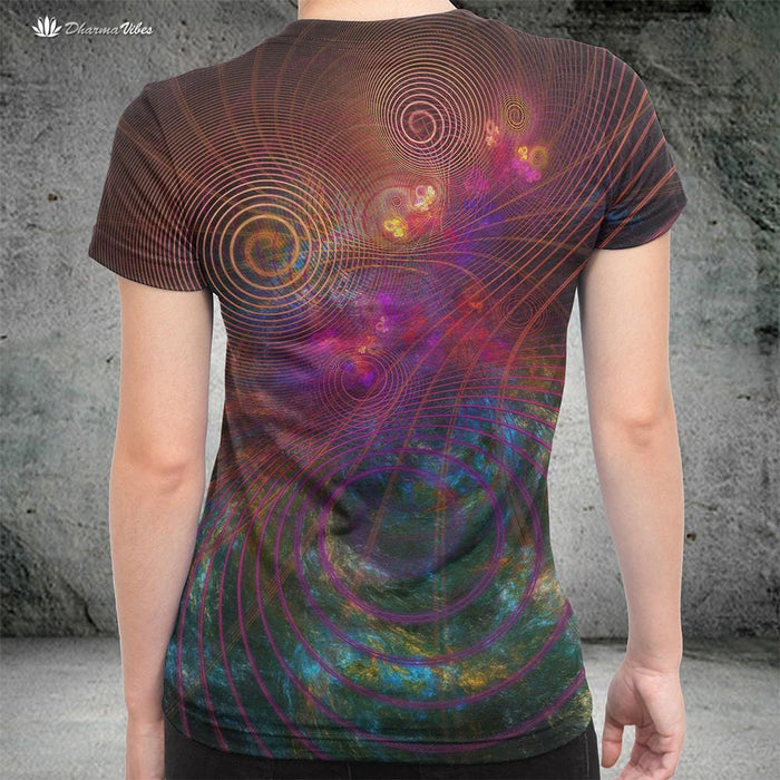 The Unfolding Cosmos by YantrArt Shirt