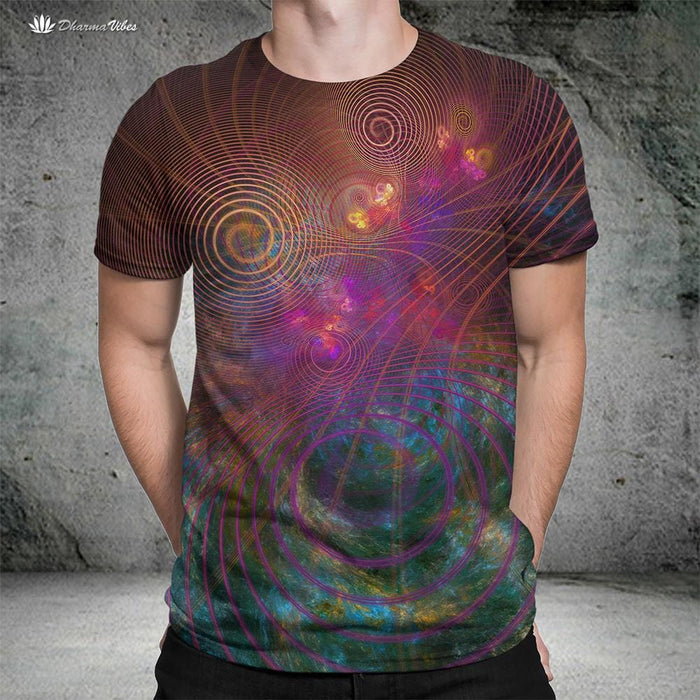 The Unfolding Cosmos by YantrArt Shirt