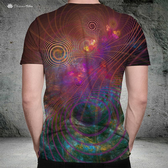 The Unfolding Cosmos by YantrArt Shirt