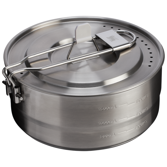 The Wildfare Pro Saucepan Cookset 5-piece set | 2 QT