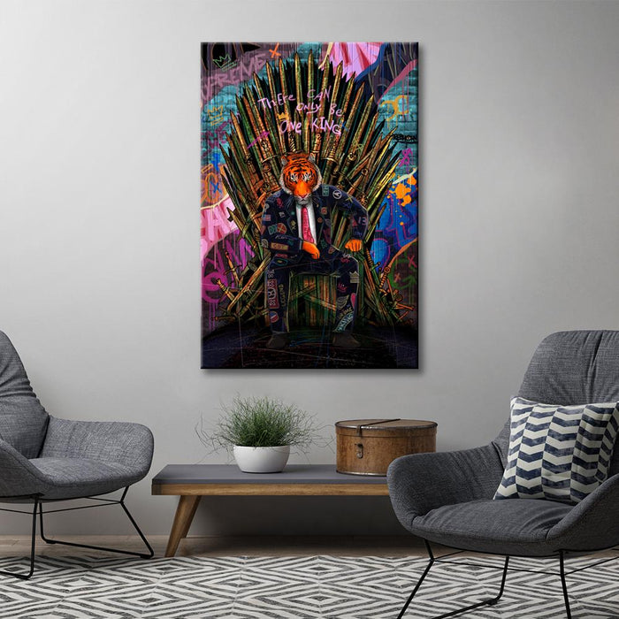 THERE CAN ONLY BE ONE KING - REBHORN DESIGN