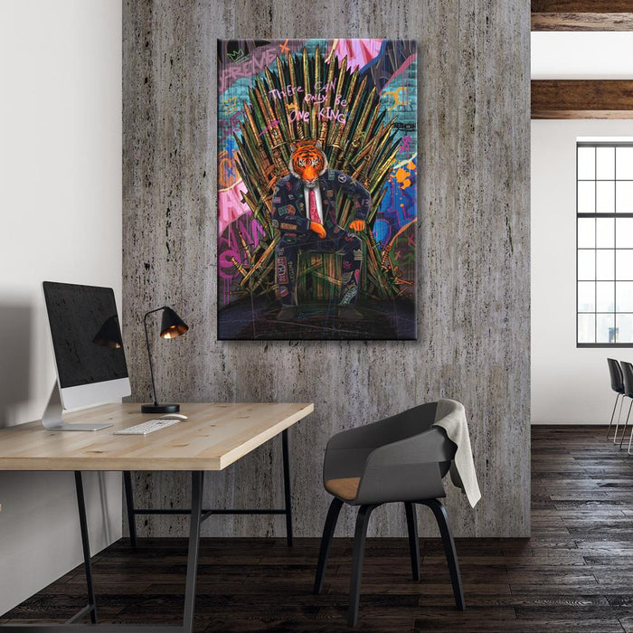 THERE CAN ONLY BE ONE KING - REBHORN DESIGN