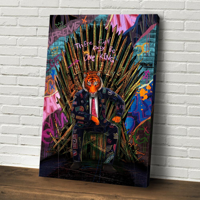 THERE CAN ONLY BE ONE KING - REBHORN DESIGN