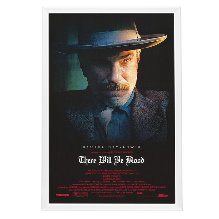 "There Will Be Blood" (2007) Framed Movie Poster