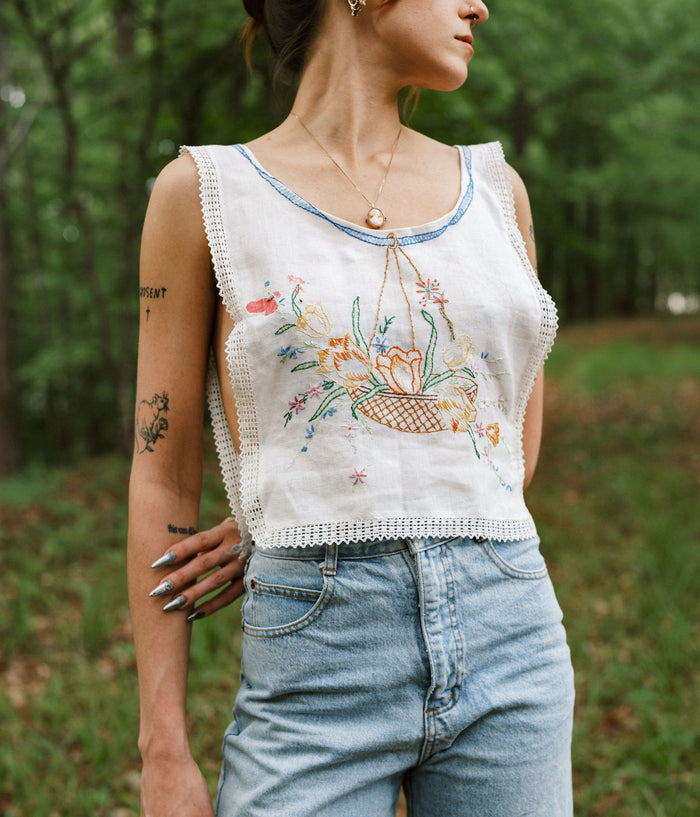 Tied to Me - Apron Top