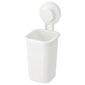 TISKEN Toothbrush holder with suction cup, White