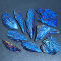 Titanium Aura Black Kyanite Crystal Rough Fans (By The Piece or Pound)