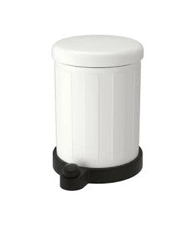 TOFTAN Waste bin, white, 4l
