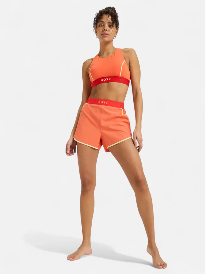 Top Deportivo Roxy Mujer Bold Moves 2.0 Naranja