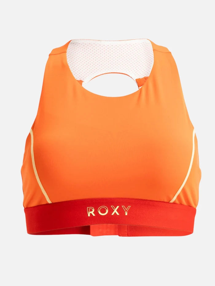 Top Deportivo Roxy Mujer Bold Moves 2.0 Naranja