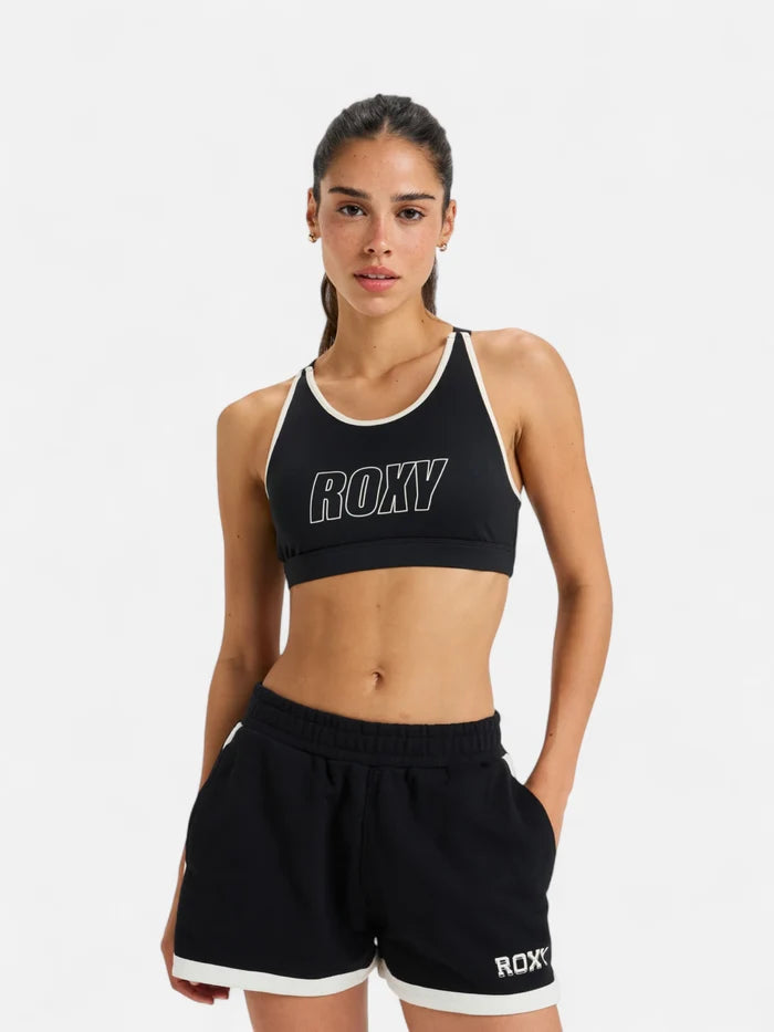 Top Deportivo Roxy Mujer Fitness Everyday Flow Negro