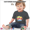Transport Theme Customized Birthday Sweet Shirt in Black