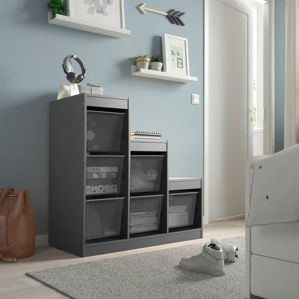 TROFAST Frame, Grey, 99x44x94cm 3 Step
