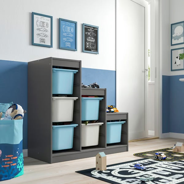 TROFAST Frame, Grey, 99x44x94cm 3 Step