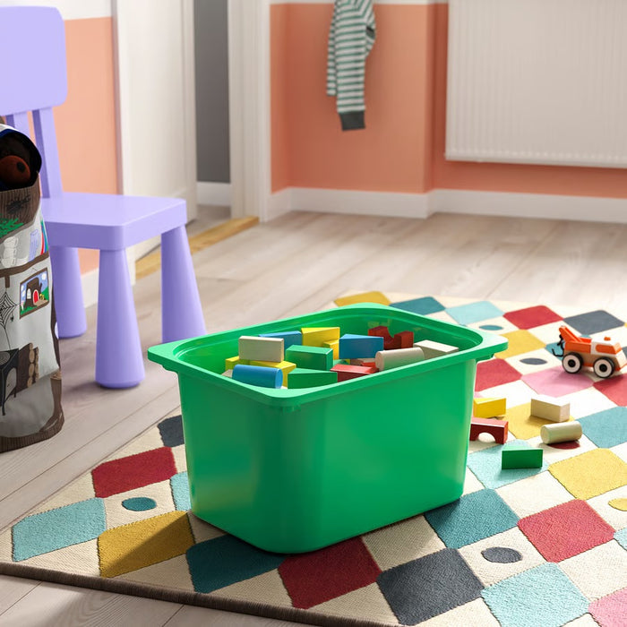 TROFAST Storage box, Bright green, 42x30x23cm