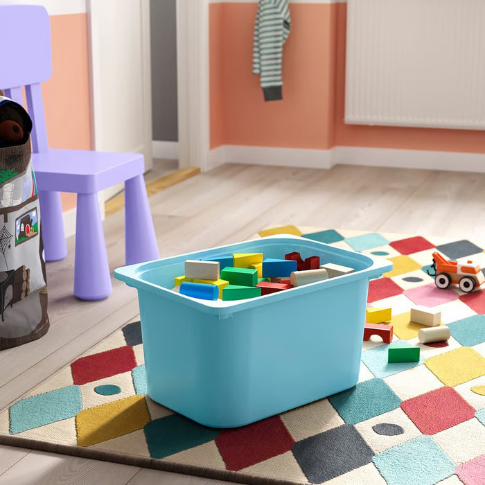 TROFAST Storage box, Light blue, 42x30x23cm