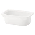 TROFAST/FLISAT Storage box, 20x30x10cm, White