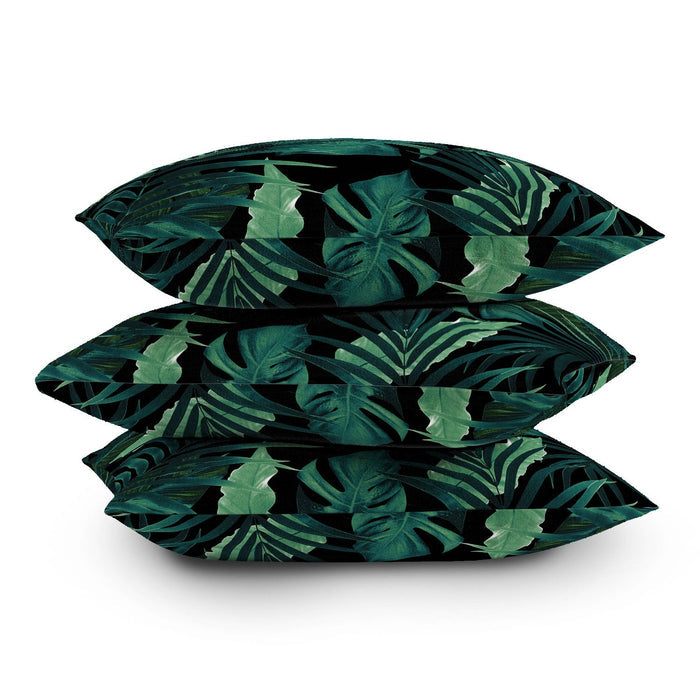 TROPICAL JUNGLE NIGHT 1 THROW PILLOW