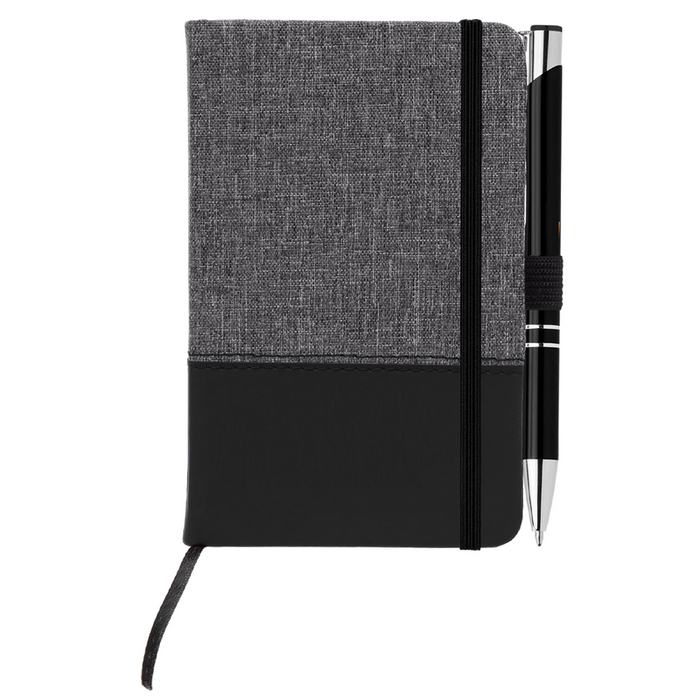 Twain Notebook & Tres-Chic Pen Gift Set - Personalized