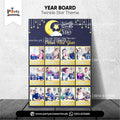 twinkle star theme customized year  board