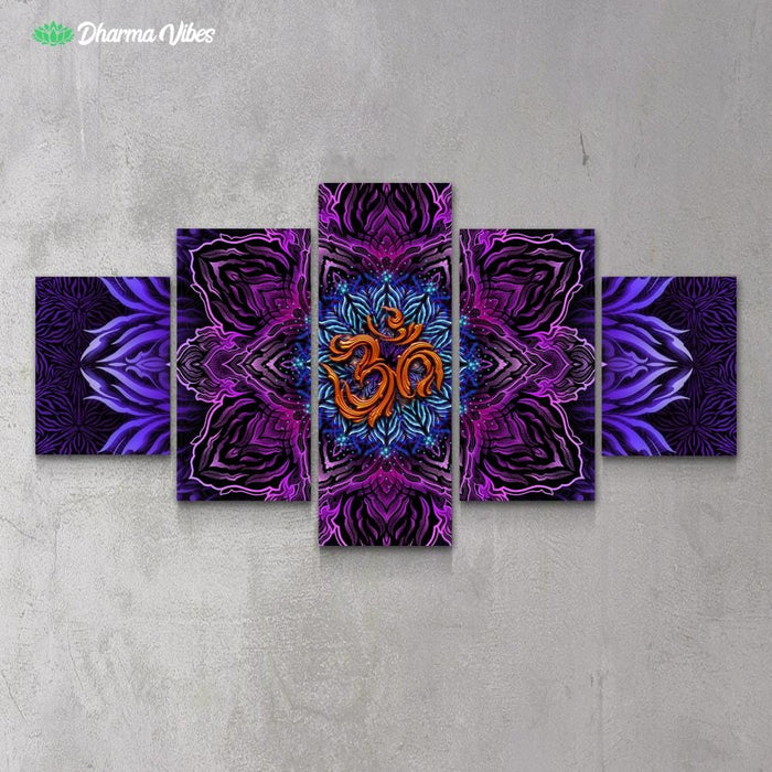 Universal Resonance by YantrArt 5-Piece Canvas