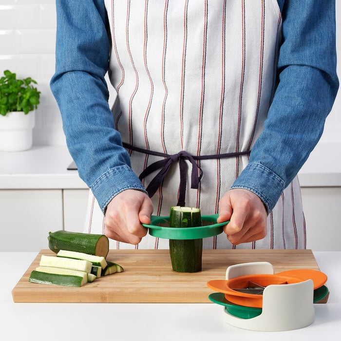UPPFYLLD Fruit cutter, set of 4, Mixed colours
