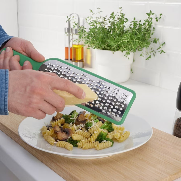 UPPFYLLD Grater with handle, Bright green, 30cm