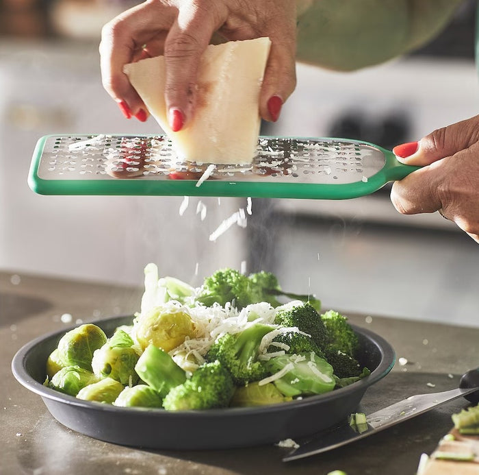 UPPFYLLD Grater with handle, Bright green, 30cm