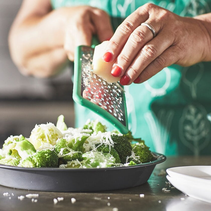 UPPFYLLD Grater with handle, Bright green, 30cm