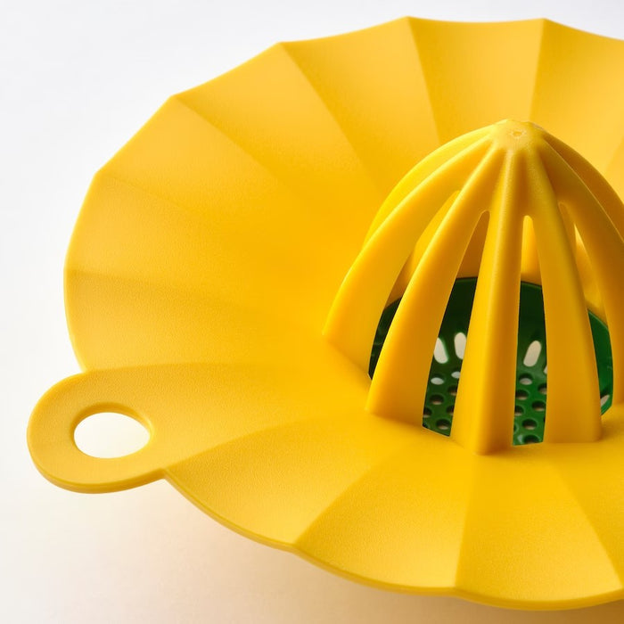 UPPFYLLD Lemon squeezer, bright yellow/bright green, 15cm