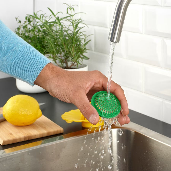 UPPFYLLD Lemon squeezer, bright yellow/bright green, 15cm