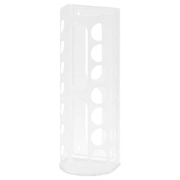 VARIERA Plastic bag dispenser, White