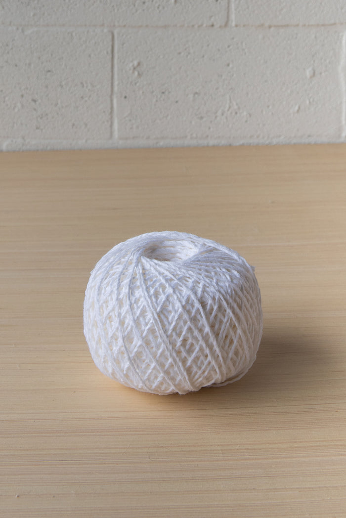 VEGAN WOOL - 2 MM - WHITE COLOR