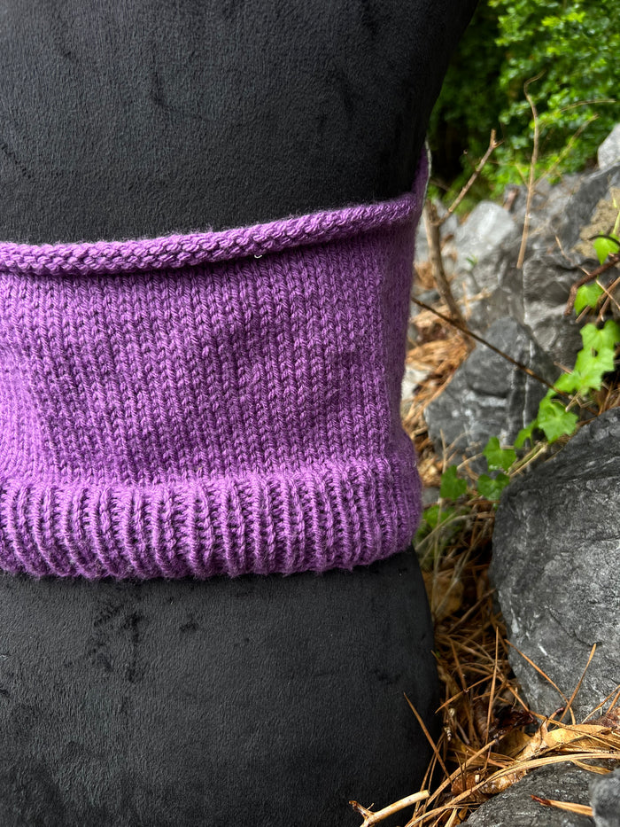 Violet Dreams - Knit Halter Top