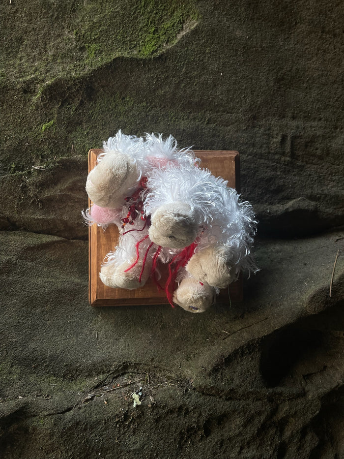 Webkinz Lamb - Vegan Taxidermy