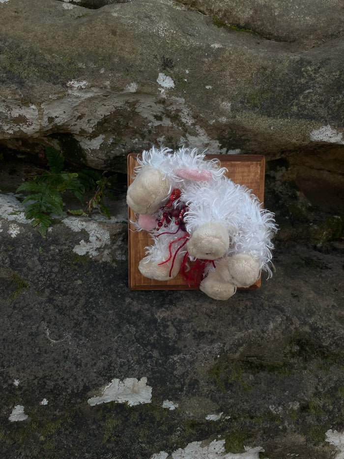 Webkinz Lamb - Vegan Taxidermy