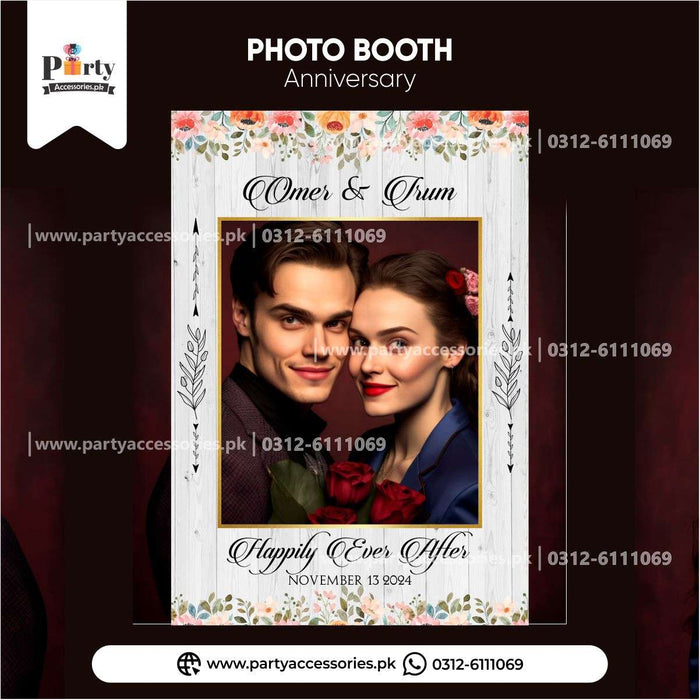 WEDDING ANNIVERSARY THEME SELFIE FRAME