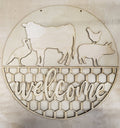 Welcome farm animals