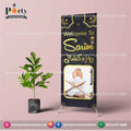 roza kushai welcome standee