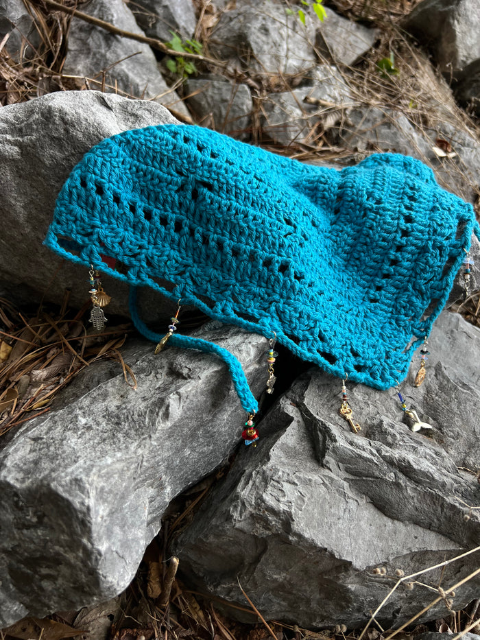 Whale Tale - Crochet Bandana