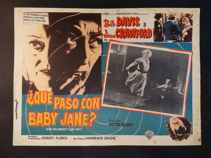 Whatever Happened to Baby Jane (Que Paso Con Baby Jane?) lobby card