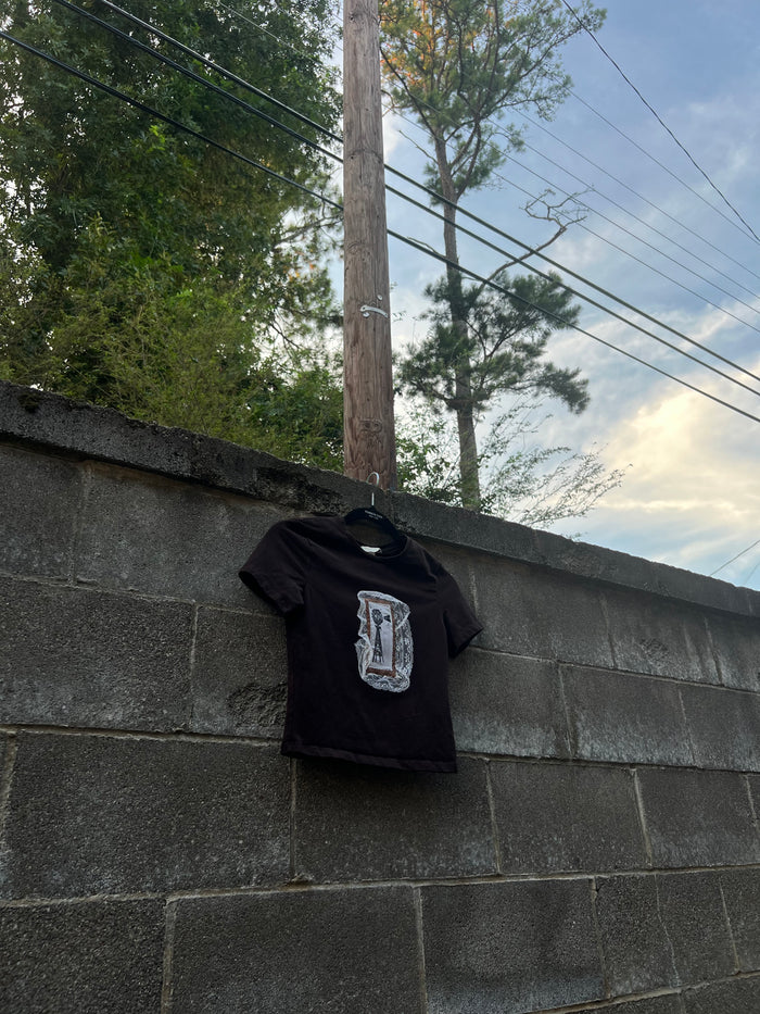 Windmill Patchwork - Brown Baby Tee