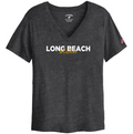 Womens LB Block Over State T-Shirt - Black, League