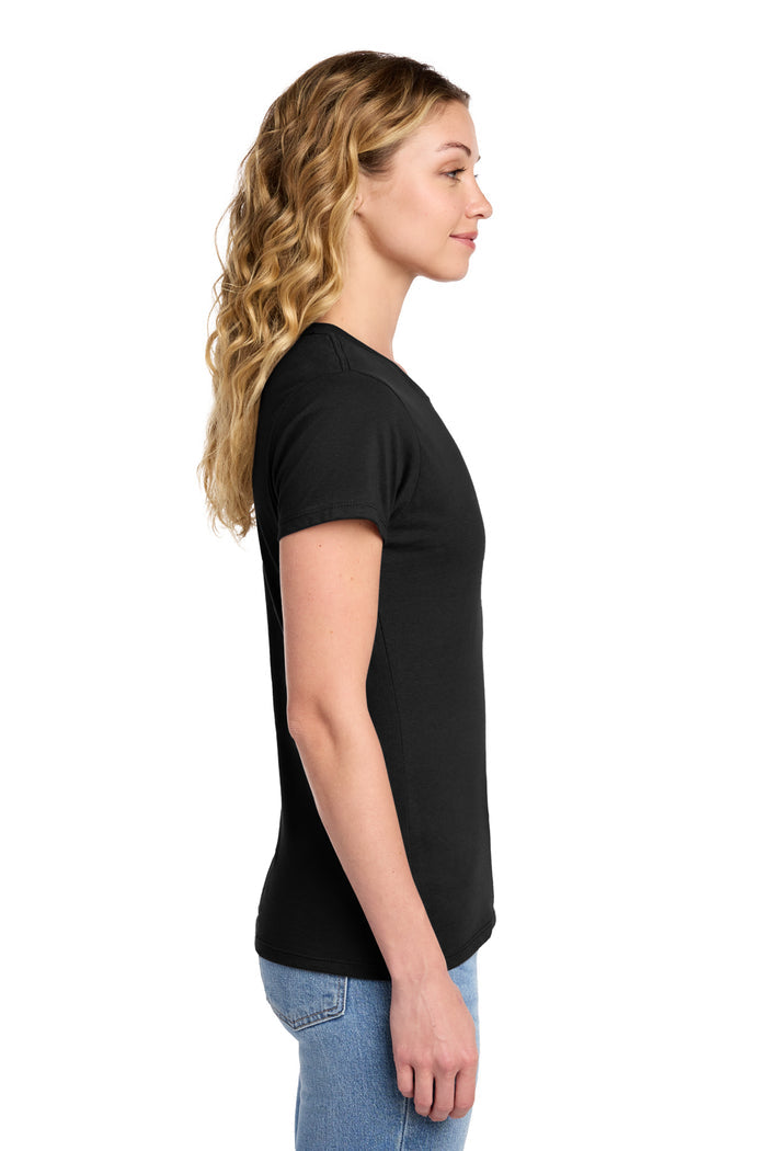 Wordmark Crew Tee, Black Ladies | New Millennium