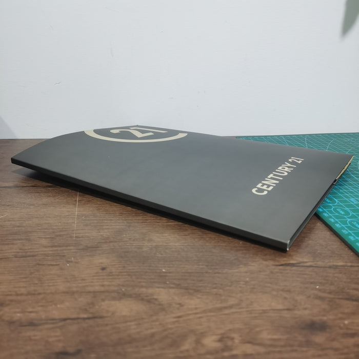 Wordmark Pattern Presentation Folder - Stocked | Pack of 20