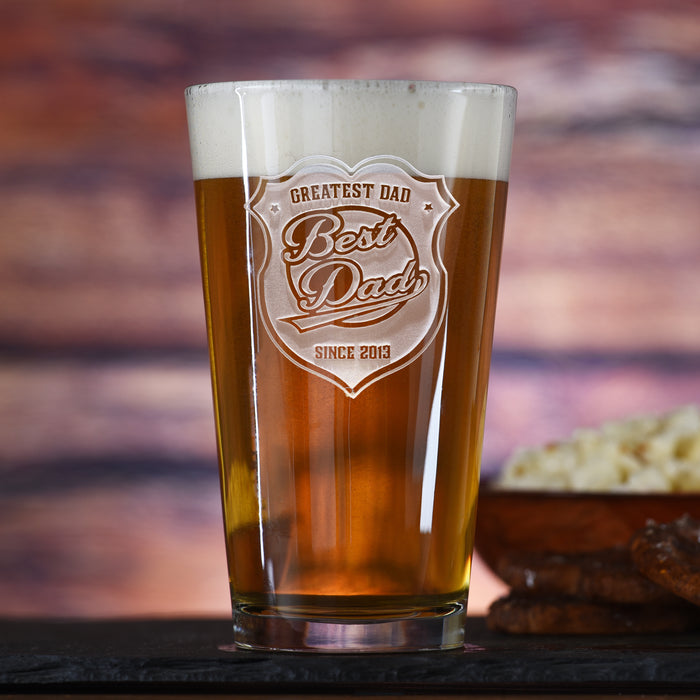 World's Best Dad, Pint Pub Glass