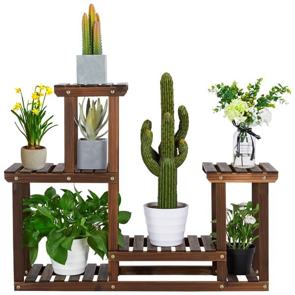 Wood Plant Stand