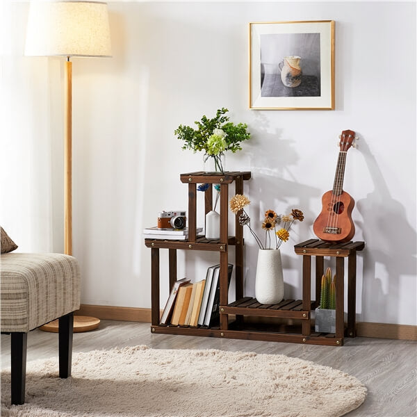 Wood Plant Stand