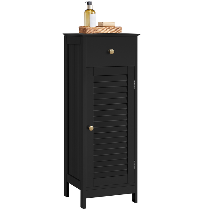 Yaheetech 34.5″ Tall Narrow Bathroom Cabinet