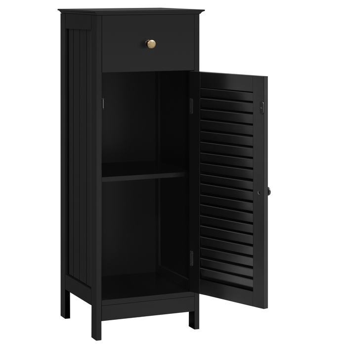 Yaheetech 34.5″ Tall Narrow Bathroom Cabinet